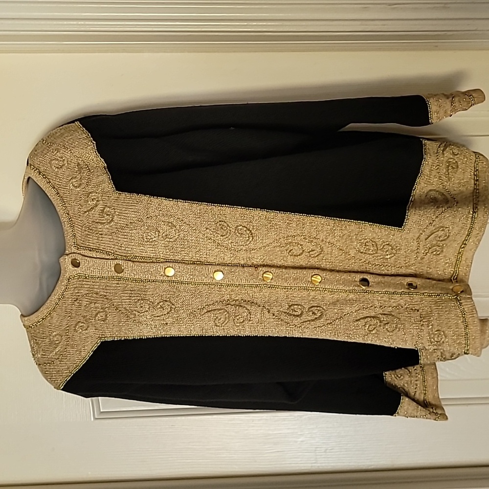 Vintage Beaded Sweater